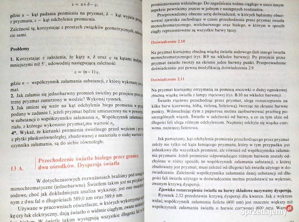 Fizyka kl 4 tech i liceum zawodowe K Chyla miękka lubelskie Chełm