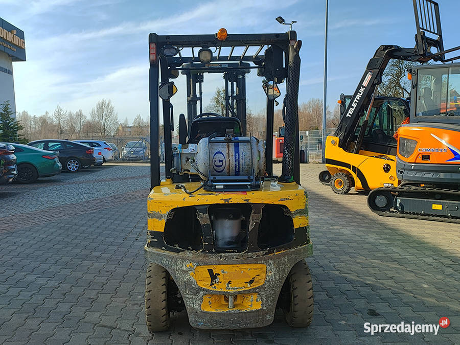 Wózek widłowy Yale GLP25 25 t LPG duplex 329 m Yale Kęty sprzedam