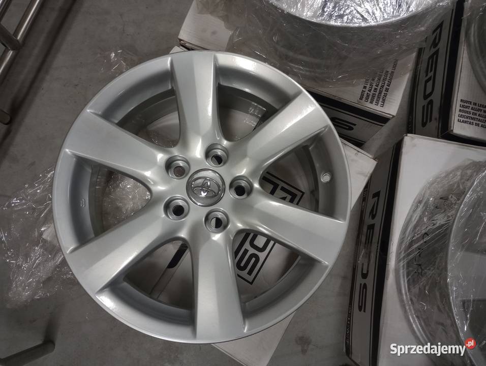 Felgi toyota Alu orginał 17X7 ET45 5X1143 małopolskie Nowy Sącz