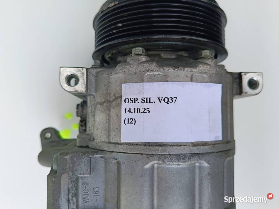 KOMPRESOR SPRĘŻARKA KLIMATYZACJI VQ35HR NISSAN Nowy Tomyśl