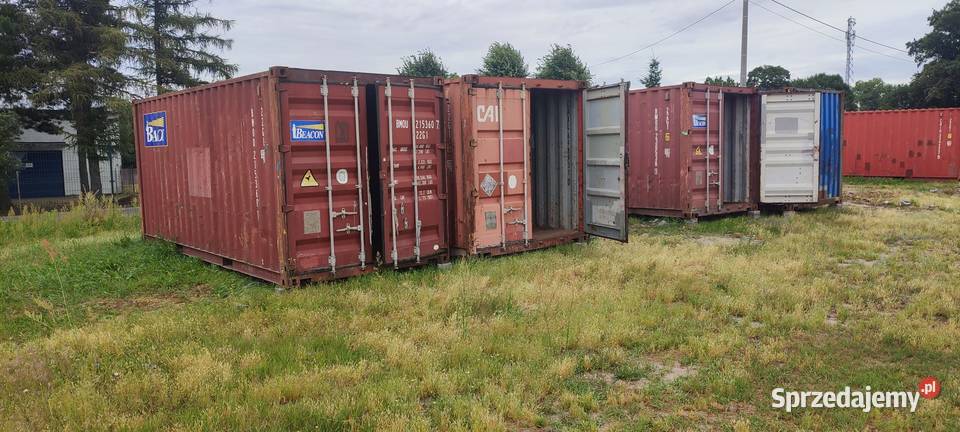 Kontener 20stopowy Transport Wielkopolska Magazynowanie Lubinia Mała