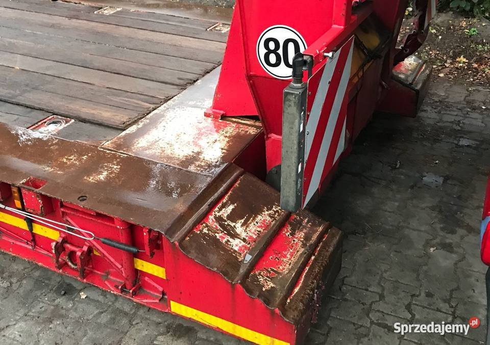 Niskopodwoziowa 3 osiowa naczepa Tiefbett Vat0 Warszawa