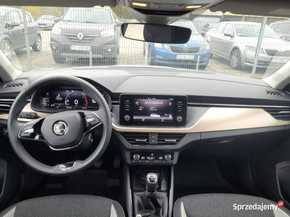 koda Scala 15 TSI Style asystent pasa ruchu Tychy sprzedam