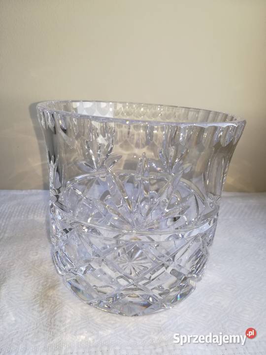 kryształowy wazon ciężki kryształ elegancki Gdańsk