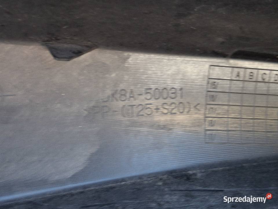 MAZDA CX3 CX3 ZDERZAK PRZÓD PRZEDNI GRILL OSŁONA Bieleń