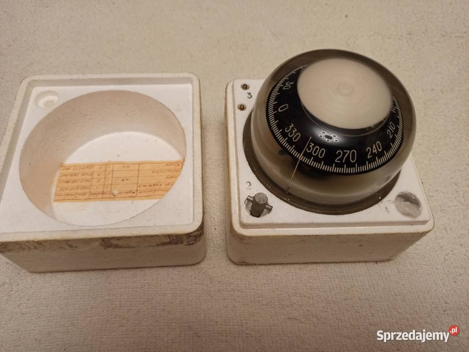 Antyk 1986r kompas morski magnetyczny Antyki, Sztuka, Kolekcje Gdańsk