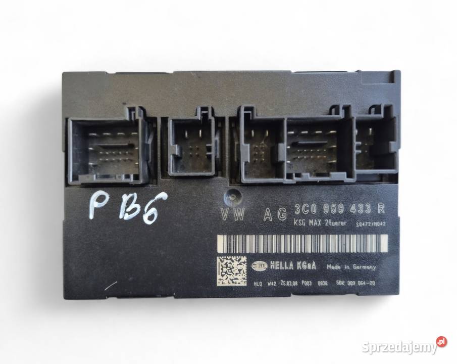 MODUŁ KOMFORTU VW PASSAT B6 3C0959433K sprzedam