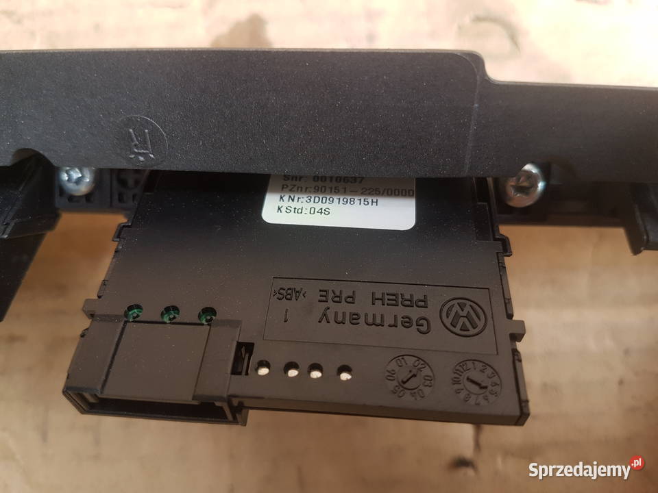 VW Phaeton listwa dekor konsoli deski deski rozdzielcze, konsole Legnica