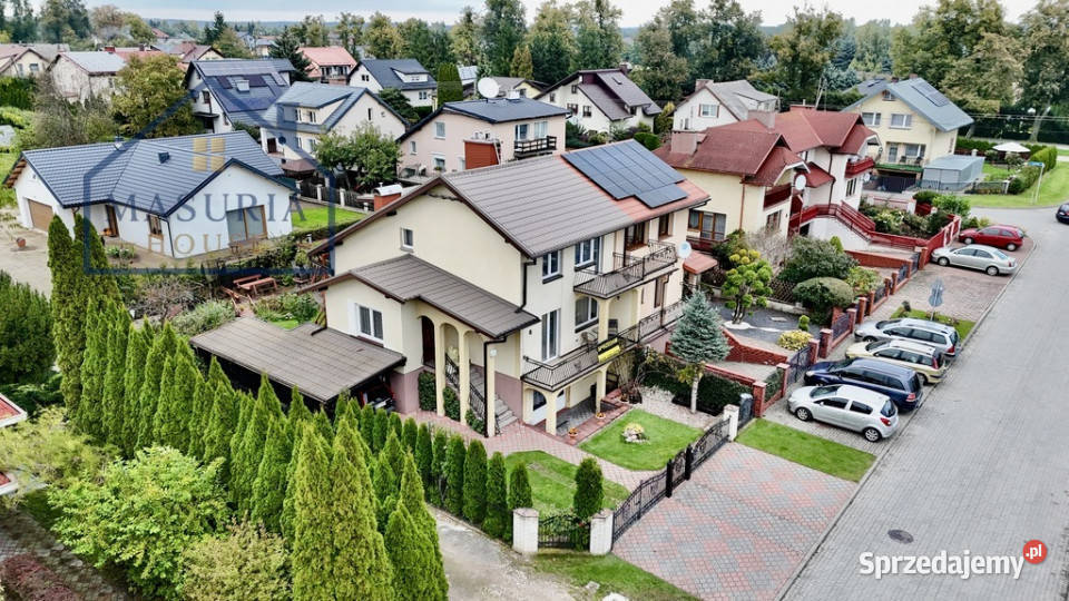 Dom w zabudowie szeregowej w pobliżu Jezioraka bliźniak warmińsko-mazurskie Iława