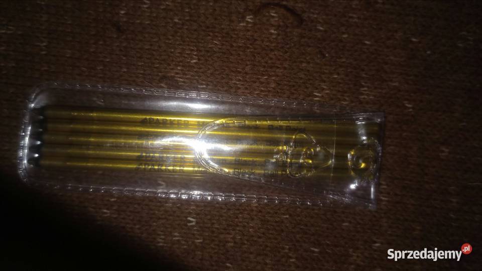 Wkłady mini 67 mm metalowe Parker 5 czarne Szczebrzeszyn