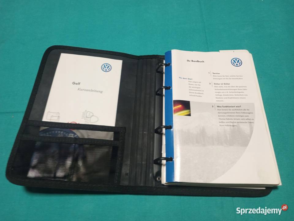 VOLKSWAGEN GOLF IV 4 Instrukcja Obsługi książka Łódź