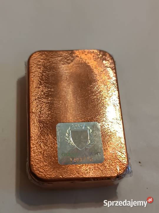 Sztabka miedzi Germania Mint 5 uncji mazowieckie Warszawa