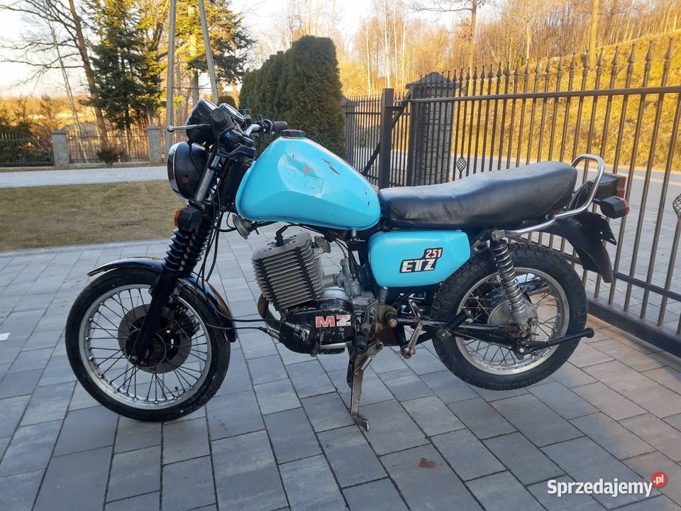 MZ ETZ 251 w oryginale 89r akryl MZ Kielce
