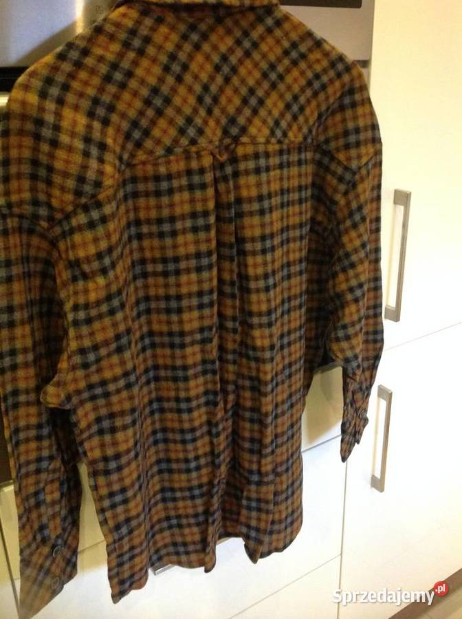 Koszula w Krate Damska BENETTON XS oversize NOWA Nowa Sól