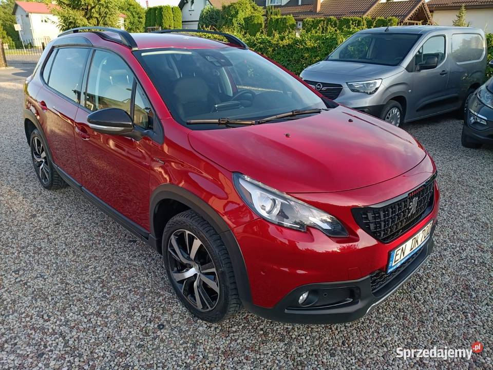 Peugeot 2008 12 Benzyna 110 Bogate Wyposażenie światła LED kujawsko-pomorskie Dolna Grupa