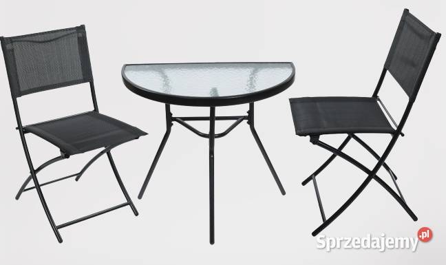 MEBLE NA BALKON OGRÓD Taras Komplet Stół 2 Gdańsk