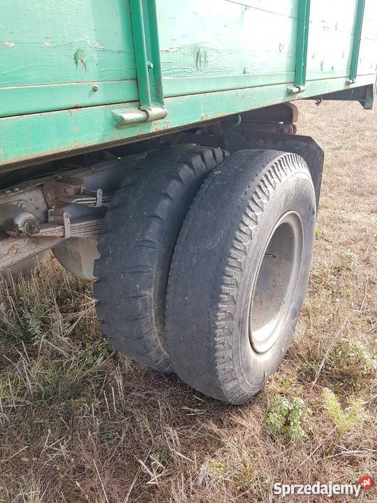 Przyczepa do zboża 8 ton z wywrotem na tył Przyczepy rolnicze Mława