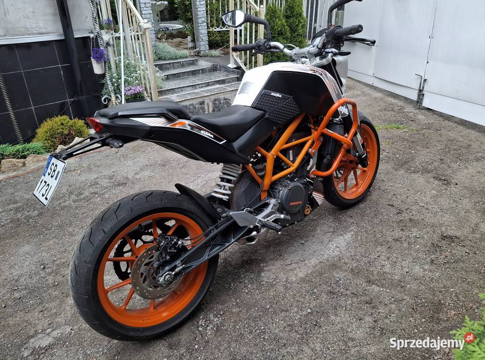 KTM Duke 390 A2 44 konie zamiana naked KTM Poręba