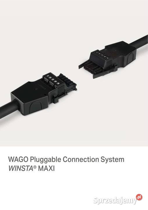 Złącze elektryczne WAGO winsta GniazdoWtyk 5p dolnośląskie Wrocław sprzedam