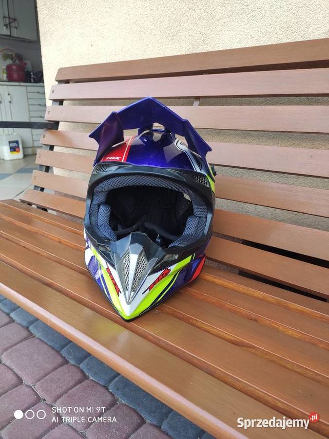 Kask motocyklowy rowerowy M Fox Kielce