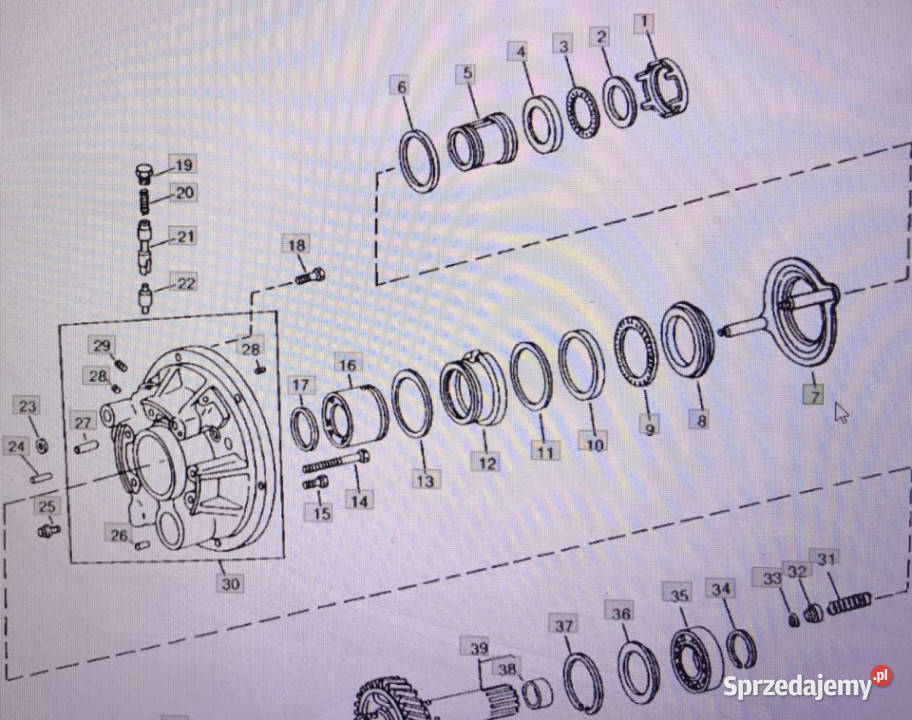 John Deere AR77226element ustalającyJohn Deere Jastrzębniki
