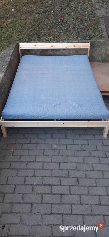 łóżko sosnowe Ikea 140x200 cm