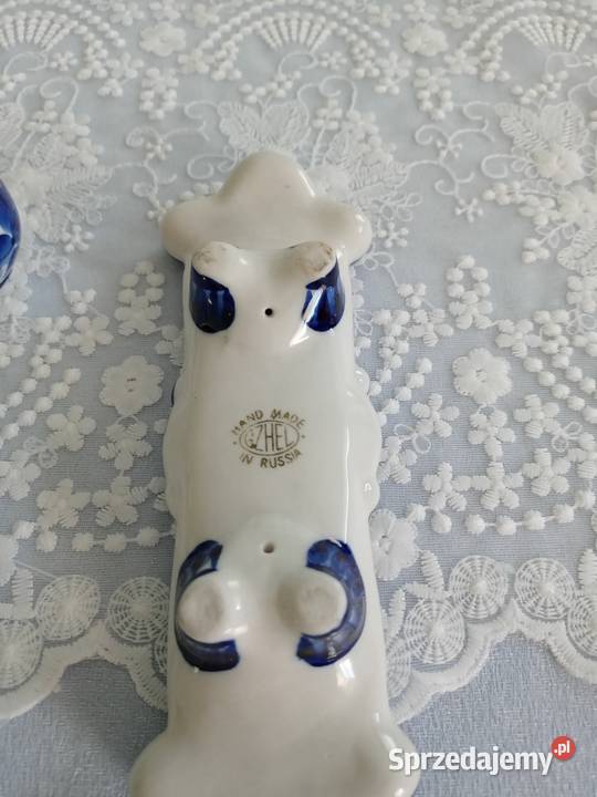 Zestaw porcelana GZHEL wielkopolskie Poznań