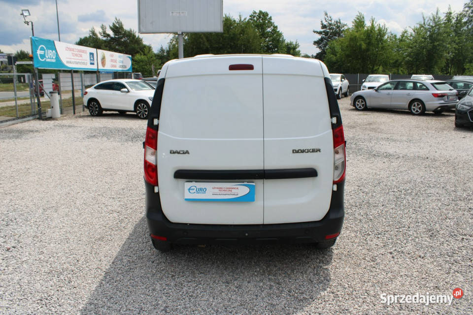 Dacia Dokker 13 Tce ComfortClim Gwarancja furgon mazowieckie Warszawa