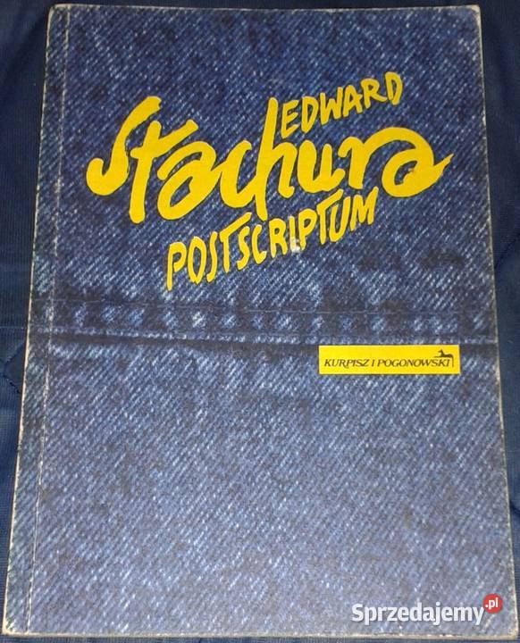 Postscriptum Edward Stachura miękka Kultura i Rozrywka Chełm