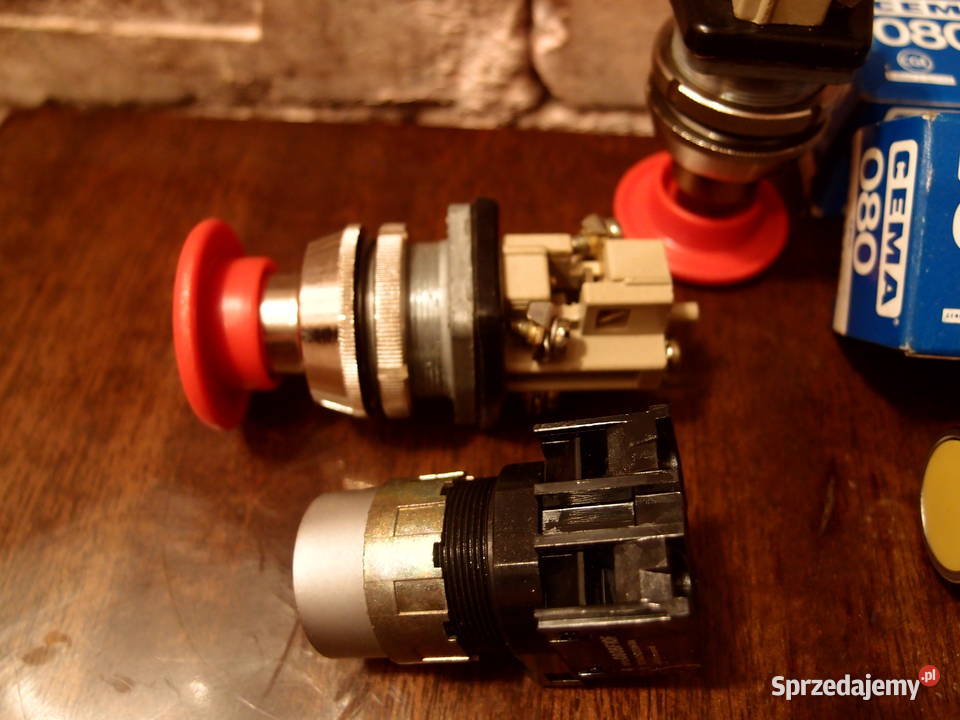 Przycisk sterowniczy Wyłącznik bezpieczeństwa Łódź