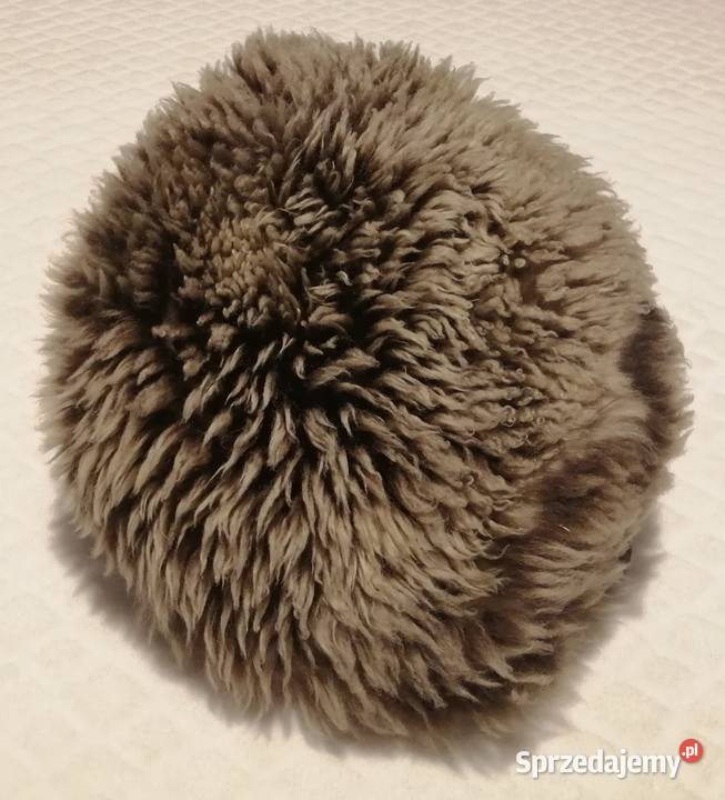 Czapka zimowa futrzana szara melanż 545 Odzież Czeladź