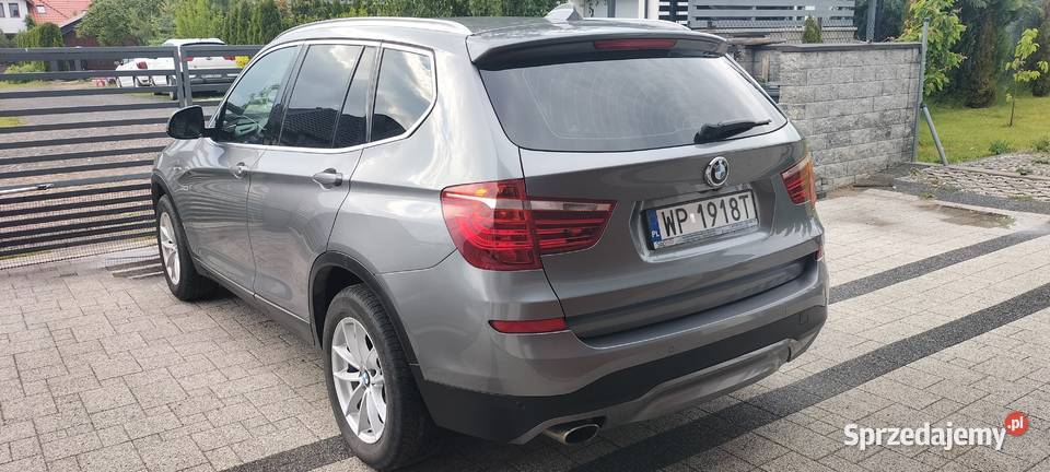 BMW X3 F25 18 SDRIVE 150 2015r relingi dachowe mazowieckie Płock