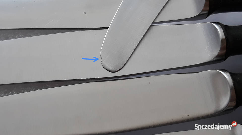 Noże obiadowe KANT BAKELIT sztućce PRL Sztućce Dąbrowa Górnicza sprzedam