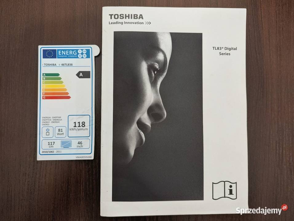 Telewizor Toshiba 46TL838 LED Ksawerów