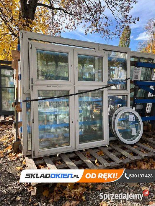 Wyprzedaż okno PCV 153x190 opolskie Opole