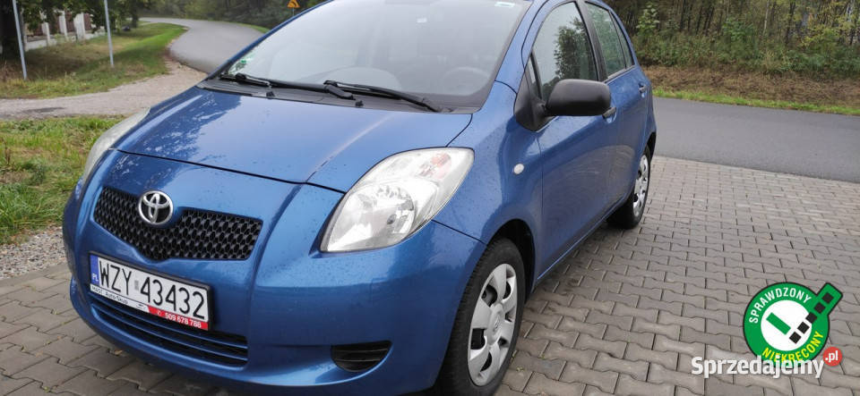 Toyota Yaris 13 l benz 5drzwi II 20052011 Yaris mazowieckie sprzedam