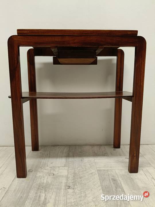 konsola art deco przyścienna orzech stolik Radomsko