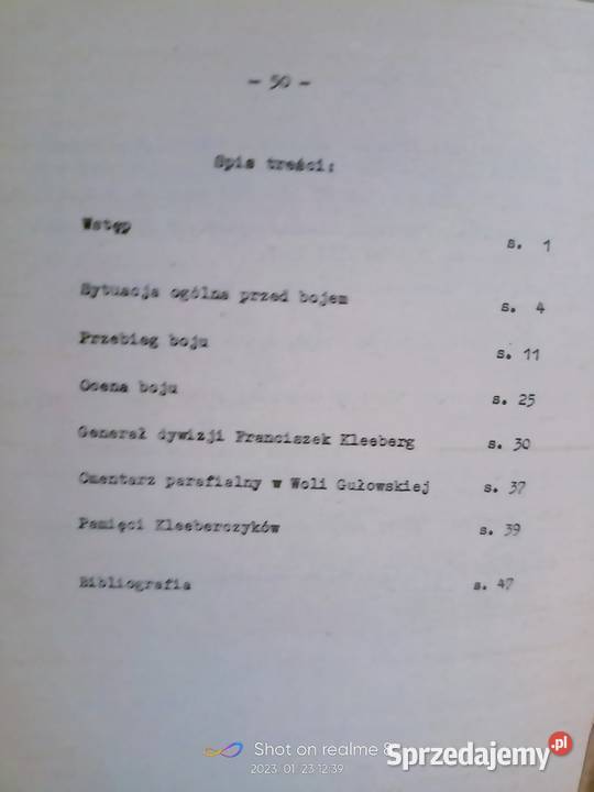 Bój o Wolę Gułowską Strychalski unikat okazy Warszawa