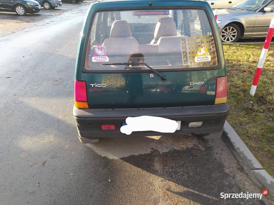 Tico Daewoo zielone w stanie Tico Toruń