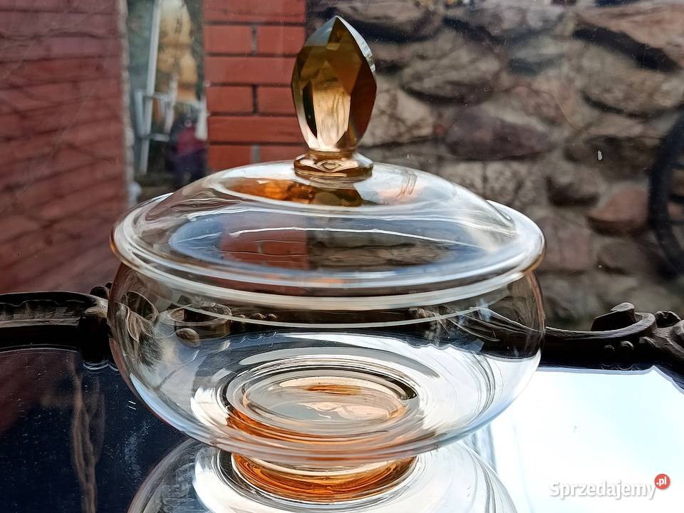 Stara uranowa bombonierka szkatułka Klenica