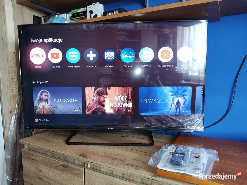 TvSharp Qled 43GR8765E 4kUHD Dolby VisionAtmos Nowa Sól