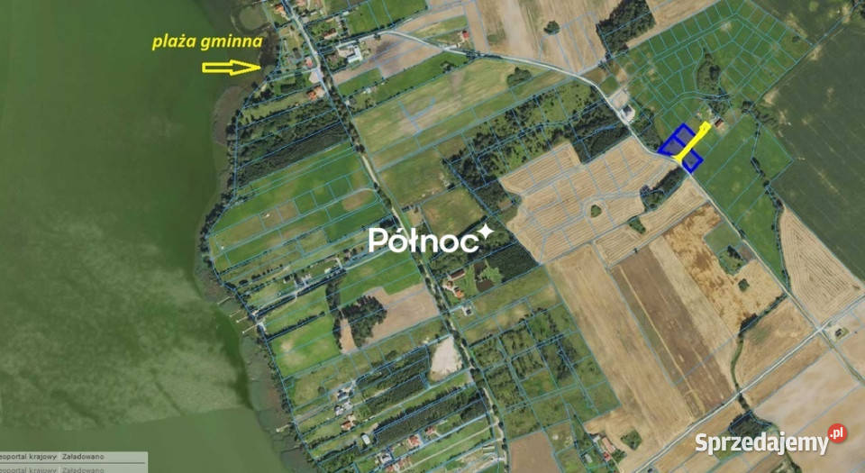 Działka budowlane MPZP niedaleko plaży Ełk Sędki