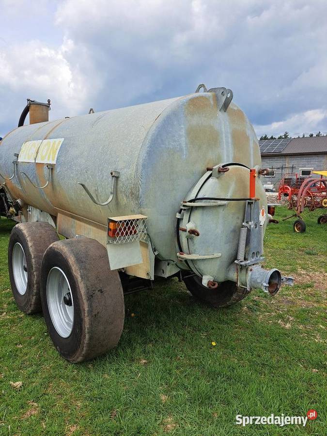 Wóz asenizacyjny beczka 8000l Pichon łódzkie Warta