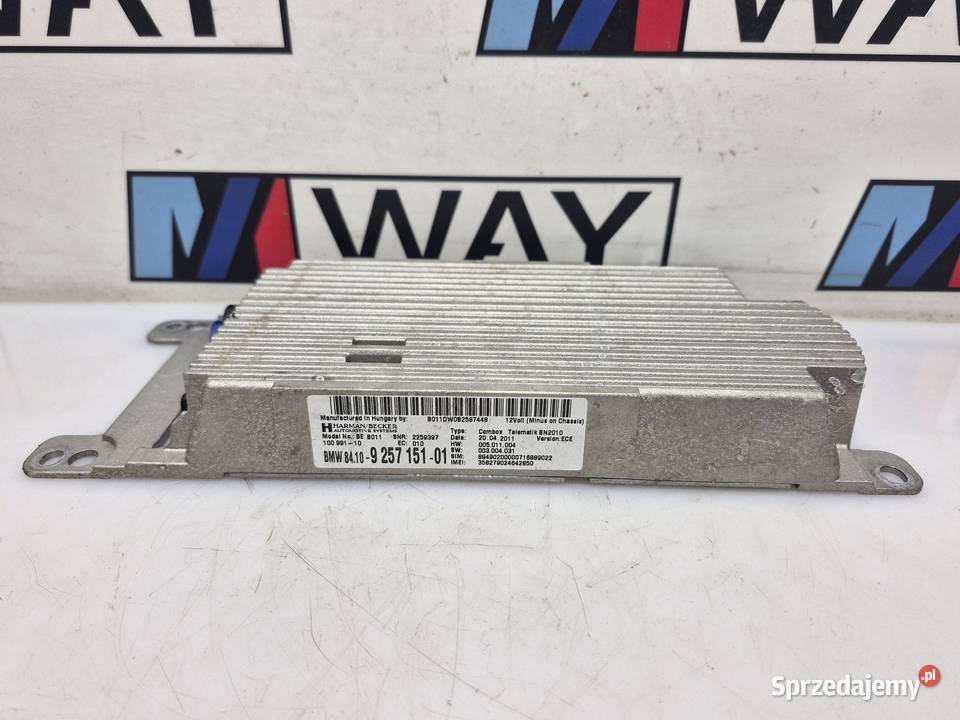 BMW F20 F21 F30 F01 MODUŁ STEROWNIK BLUETOOTH