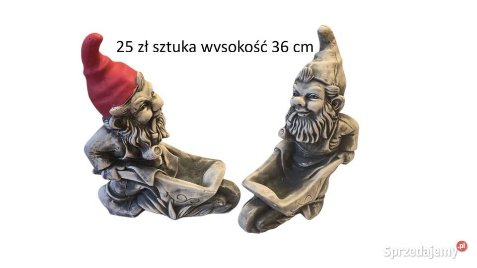 Figurki ogrodowe kret koń skrzaty krasnale Dekoracje ogrodowe Wrocław