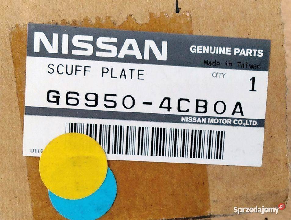 NISSAN X TRAIL T32 PODSWIETLENIE PRÓG LISTWA zachodniopomorskie