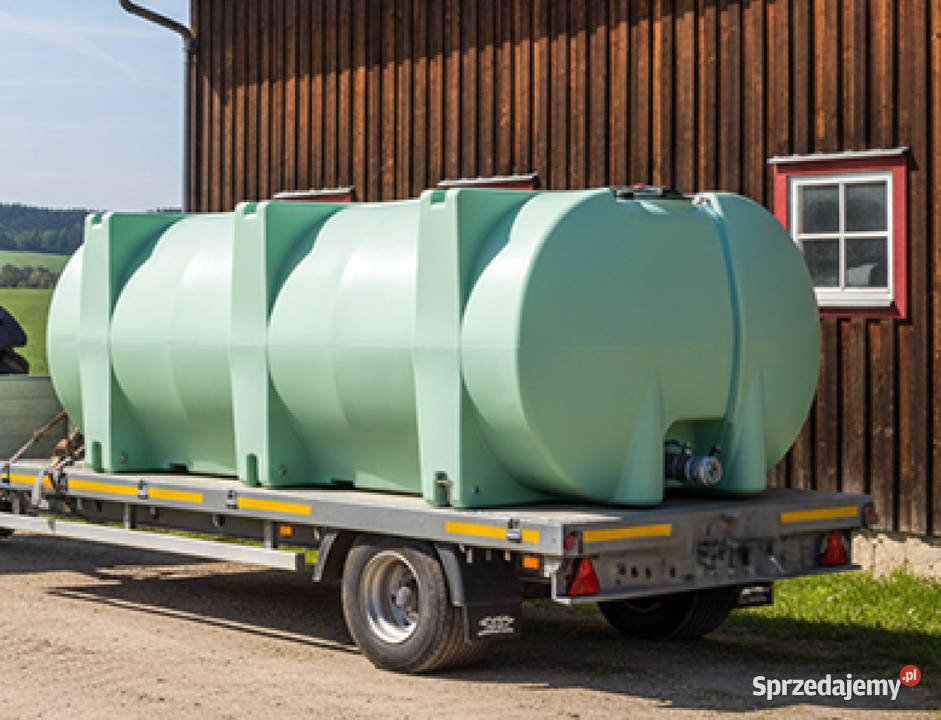 ZBIORNIK MOBILNY NA WODĘ PITNĄ 6000L ATEST sprzedam