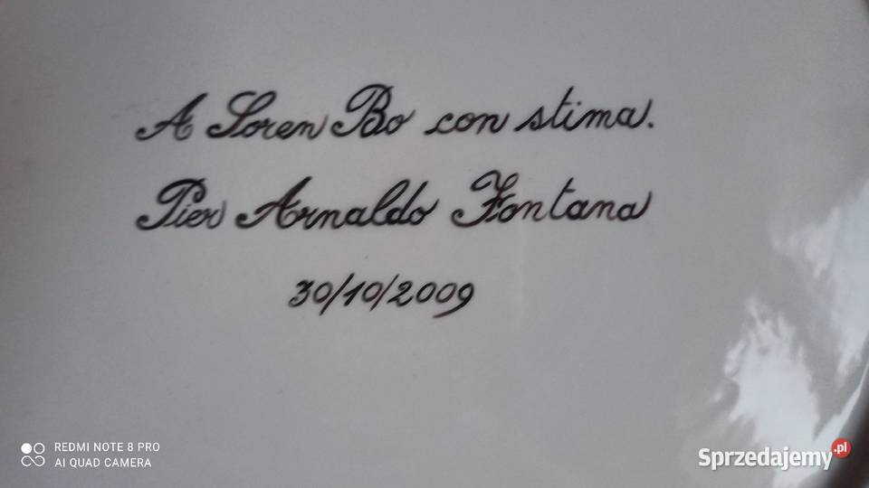 Patera Kuropatwy Z dedykacją Z tyłu patery Gruba sprzedam