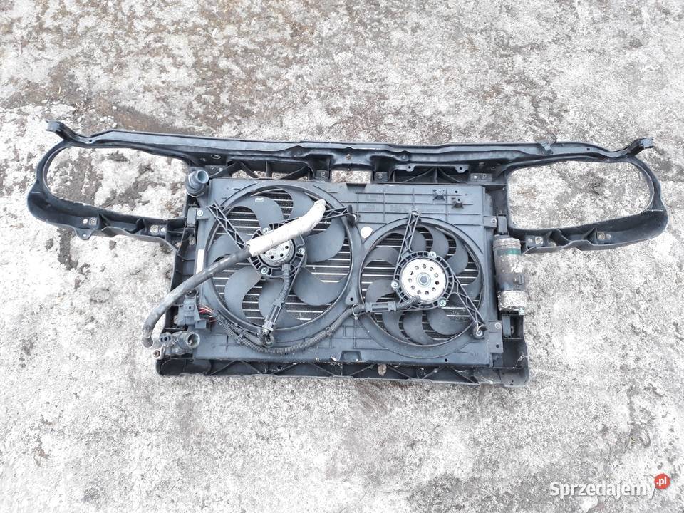 VW POLO 9N PAS PRZEDNI CHŁODNICE WENTYLATORY wielkopolskie