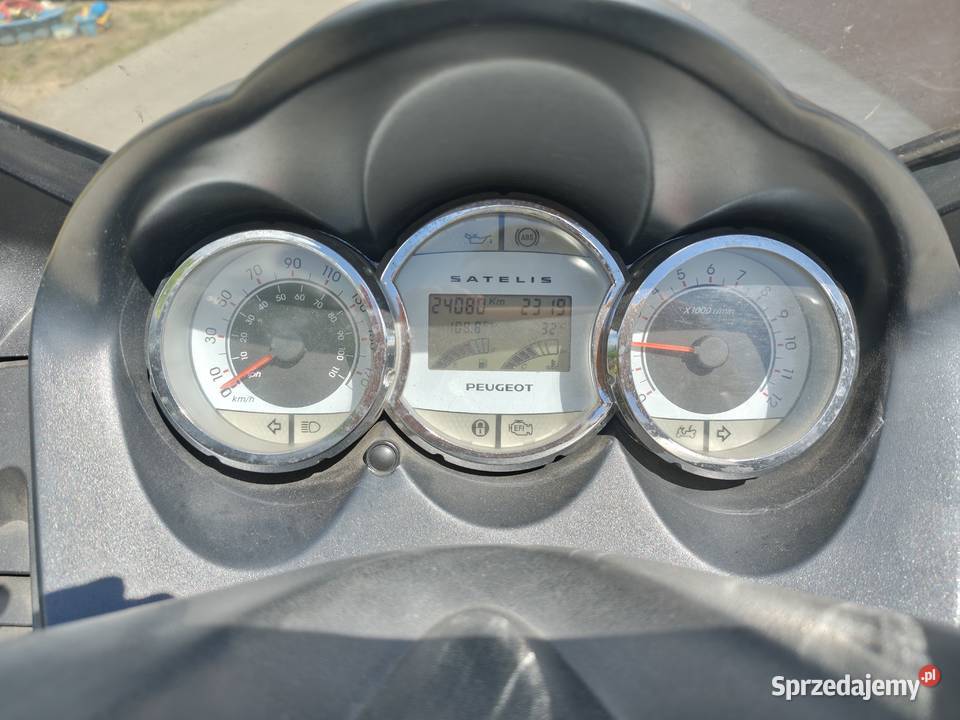 Skuter Peugeot Satelis 125 black sat compressor elektryczny starter Rydułtowy sprzedam